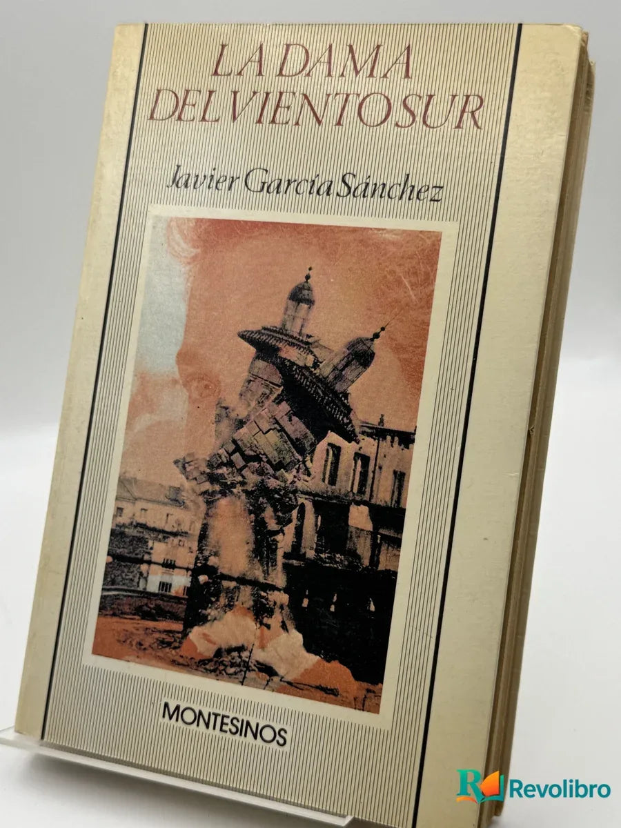 Portada de La dama del viento sur de Javier García Sánchez, libro de segunda mano