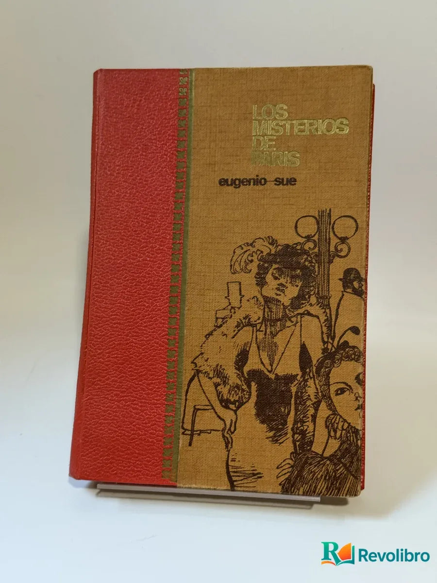 Portada de Los misterios de París de Eugénio Sue, libro de segunda mano