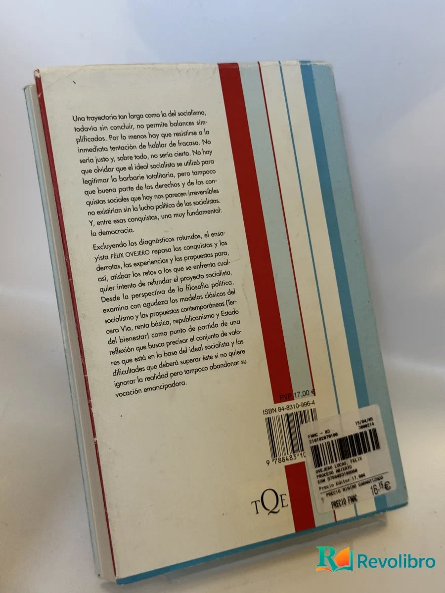 Foto 2 de Proceso abierto de Félix Ovejero Lucas, libro de segunda mano