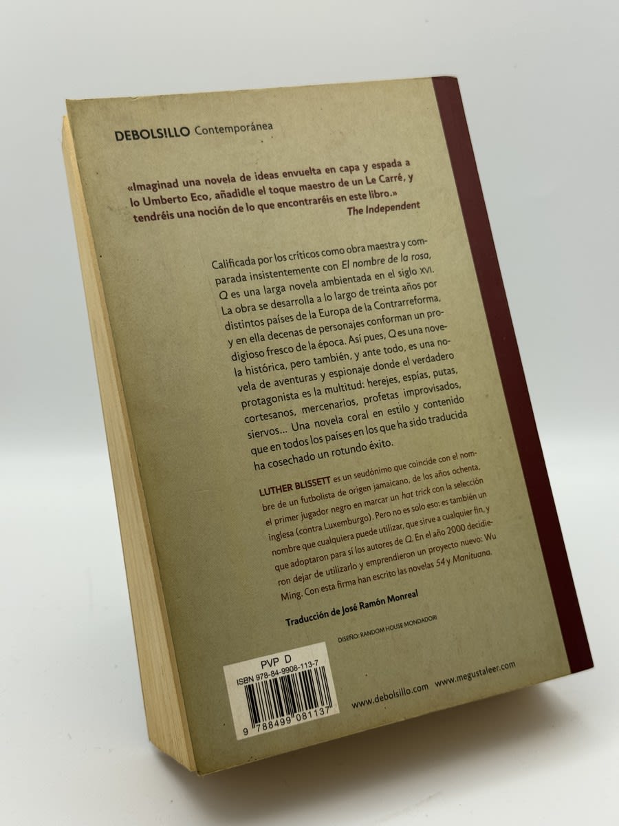 Foto 2 de Q de Luther Blissett, libro de segunda mano