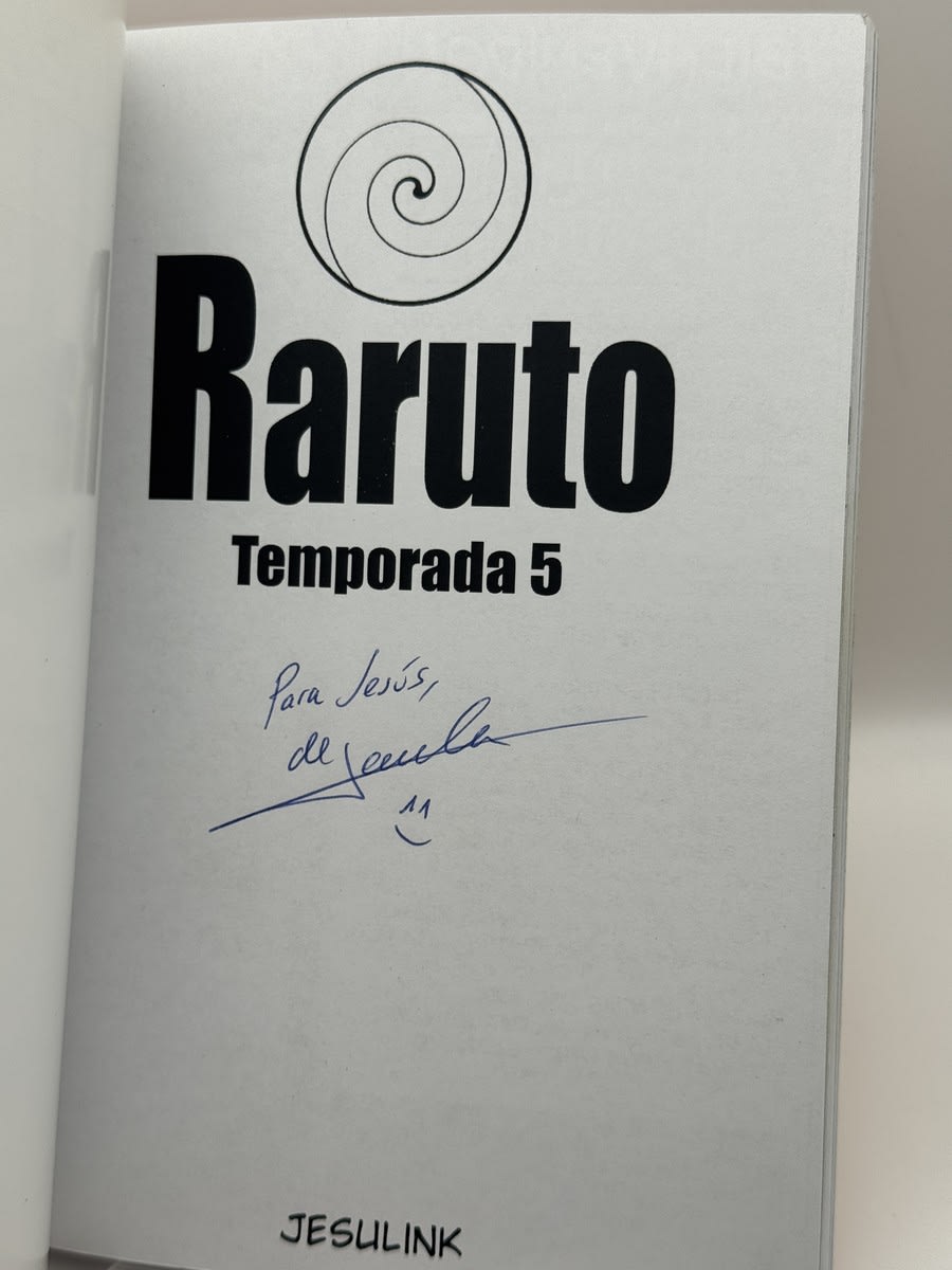Foto 3 de Raruto 5 firmado - Jesulink de Jesulink, libro de segunda mano