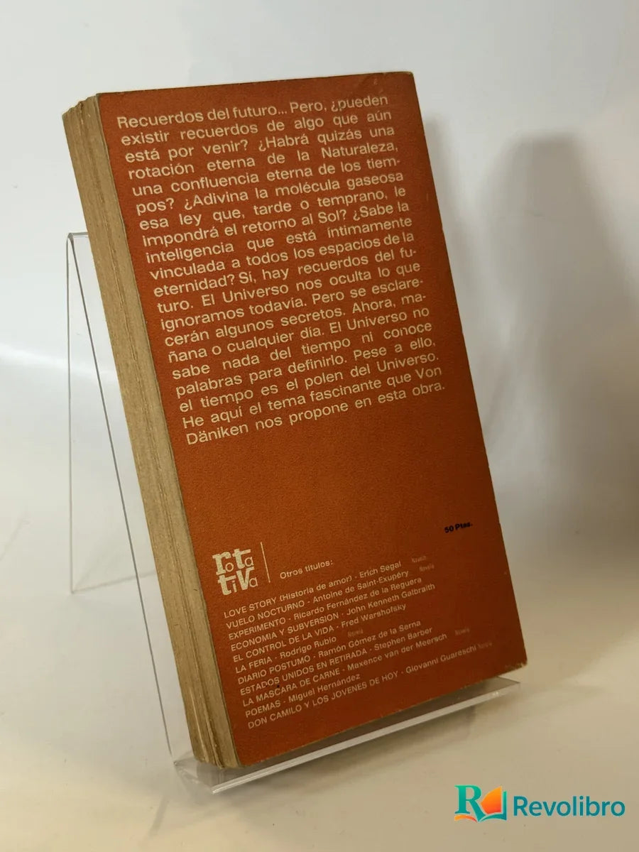 Foto 2 de recuerdos del FUTURO de Erich Von Däniken, libro de segunda mano