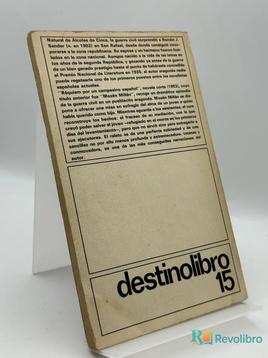 Foto 3 de réquiem por un campesino español de ramón j. sender, libro de segunda mano