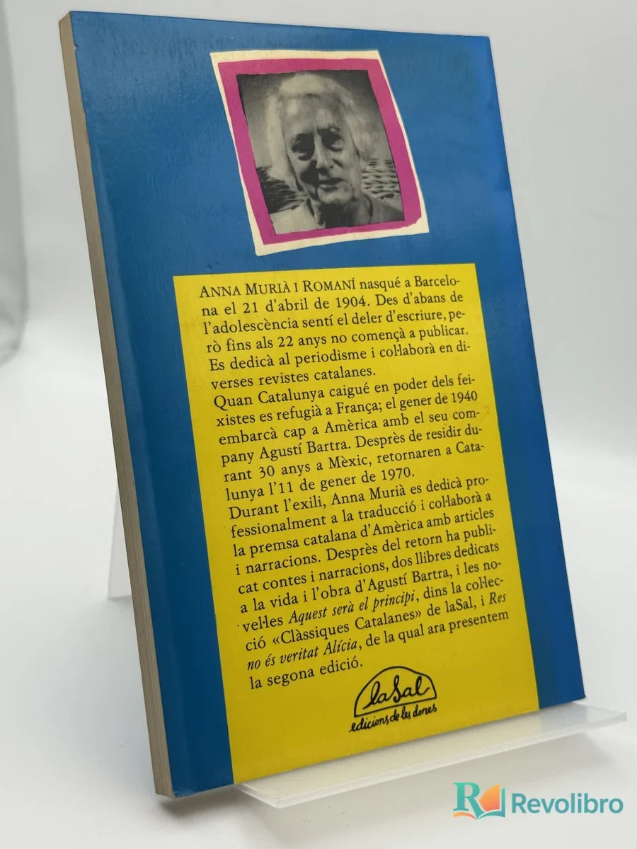 Foto 3 de Res no és veritat, Alícia de Anna Muria, libro de segunda mano