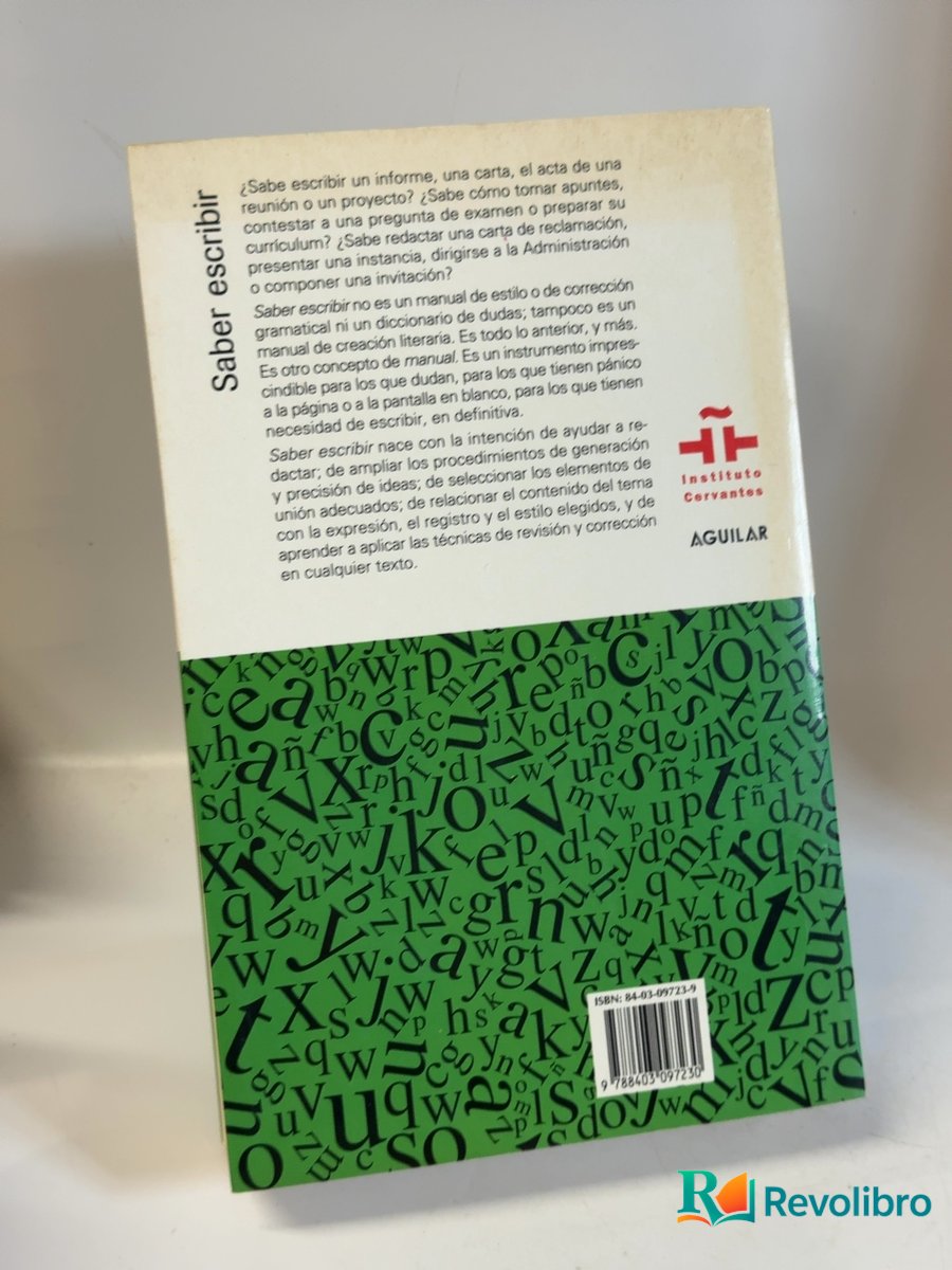 Foto 3 de Saber escribir de Jesús Sánchez Lobato, libro de segunda mano