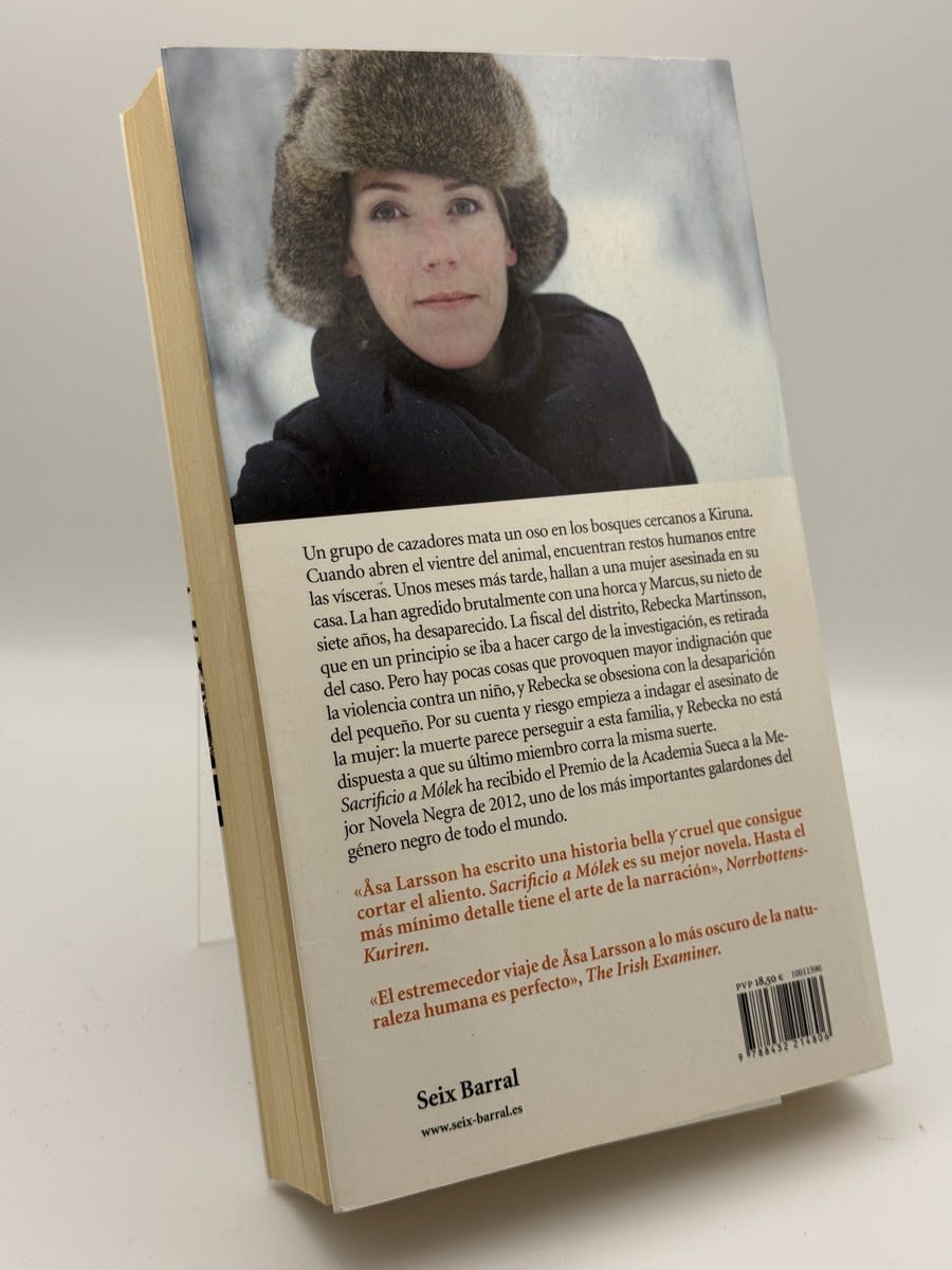 Foto 2 de Sacrificio a Mólek - Åsa Larsson de Åsa Larsson, libro de segunda mano