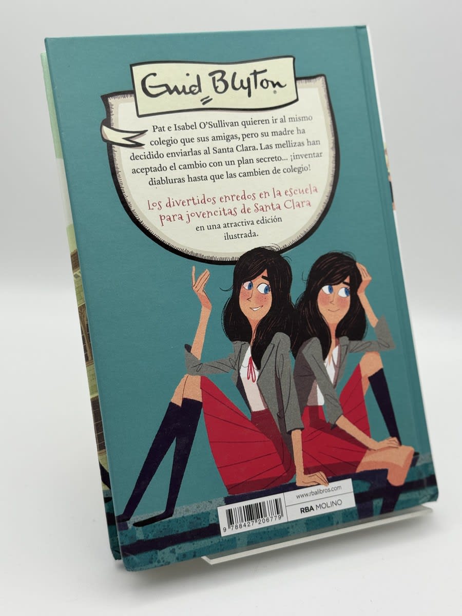 Foto 2 de Santa Clara 1. Las mellizas cambian de colegio de Enid Blyton, libro de segunda mano