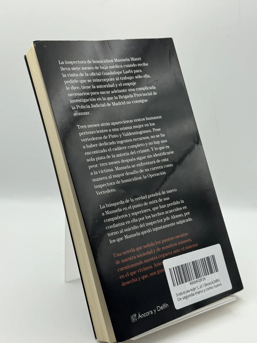 Foto 2 de Si esto es una mujer de Lorenzo Silva, libro de segunda mano