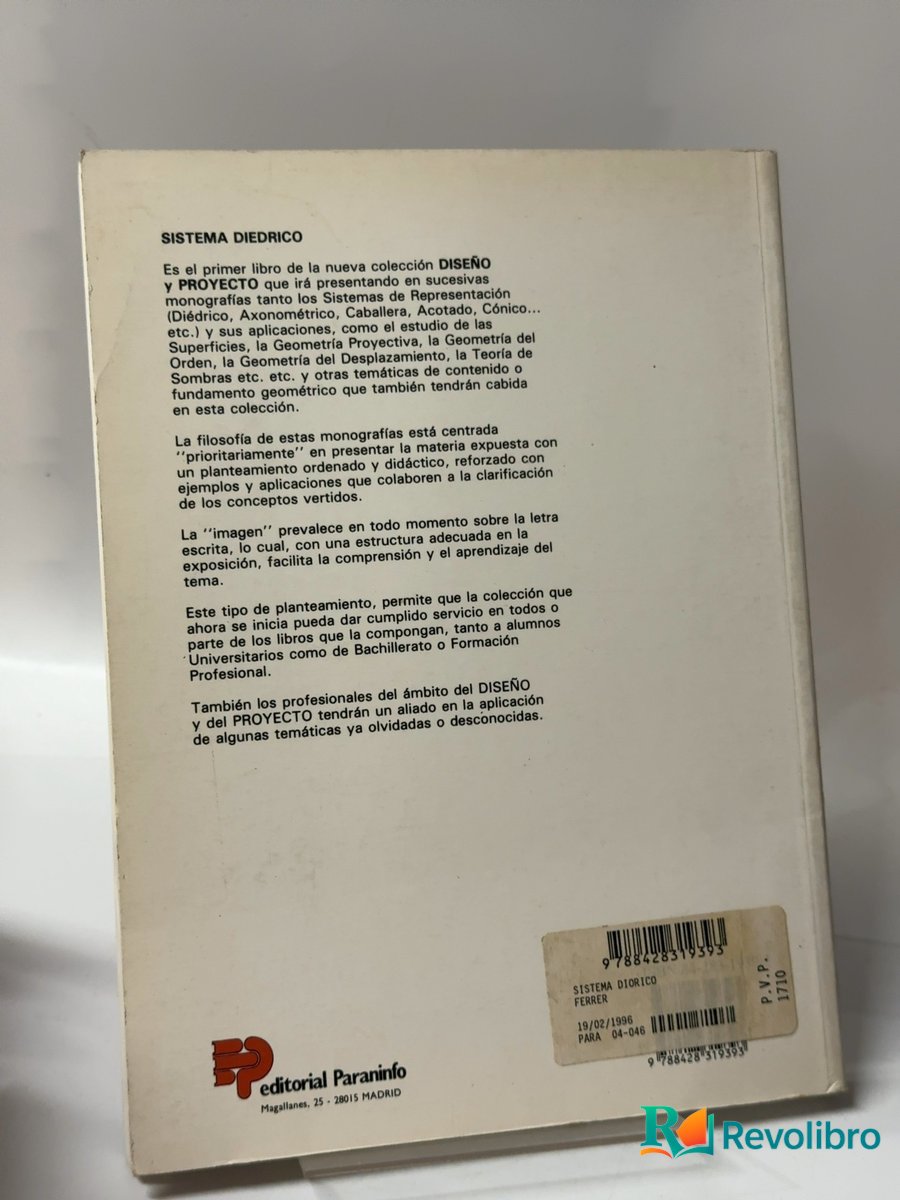 Foto 2 de Sistema diédrico de José Luis Ferrer Muñoz, libro de segunda mano