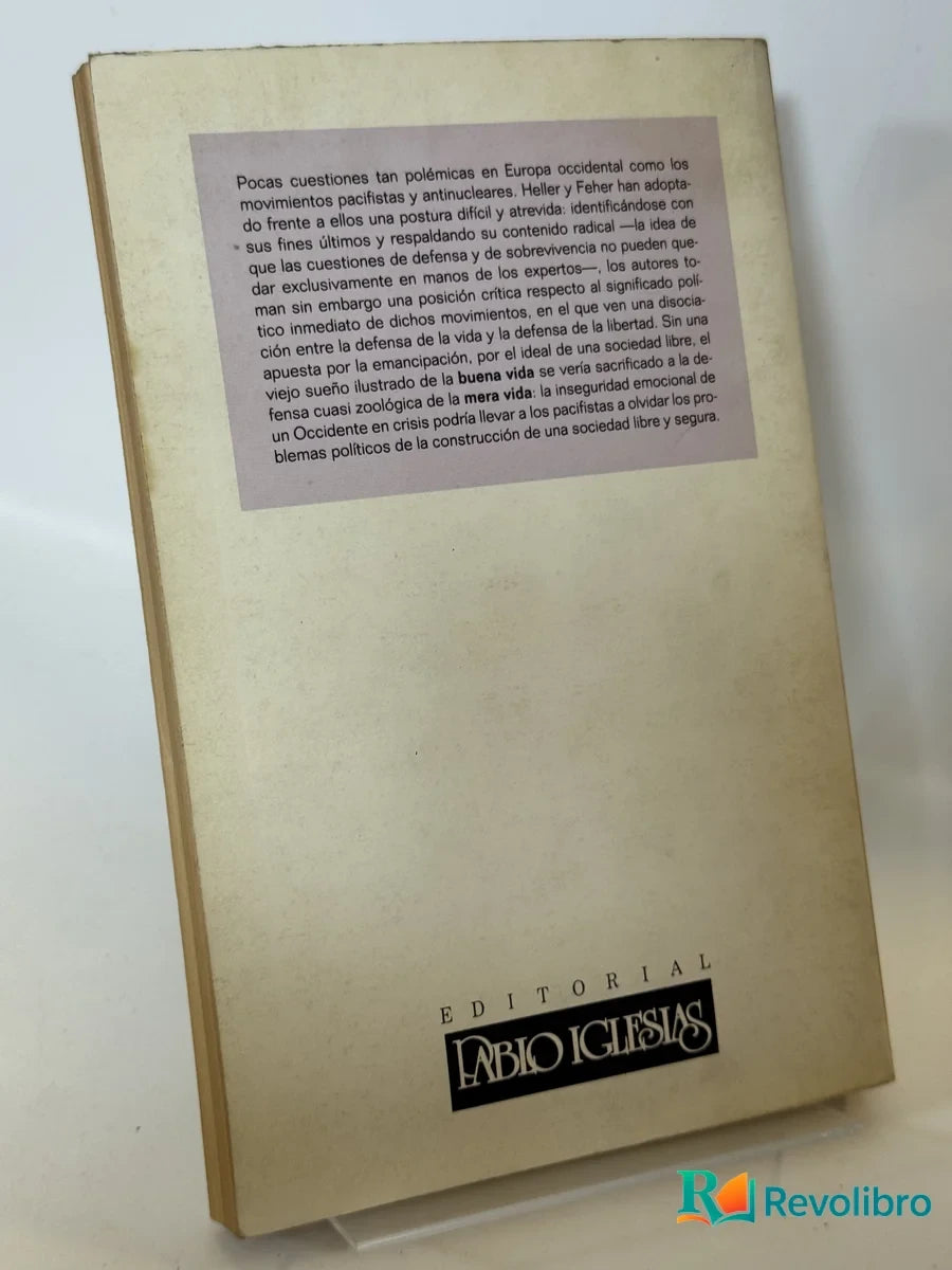 Foto 2 de Sobre el pacifismo de Agnes Heller, libro de segunda mano