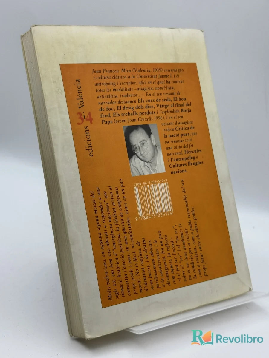 Foto 3 de Sobre la nació dels valencians de Joan F. Mira, libro de segunda mano