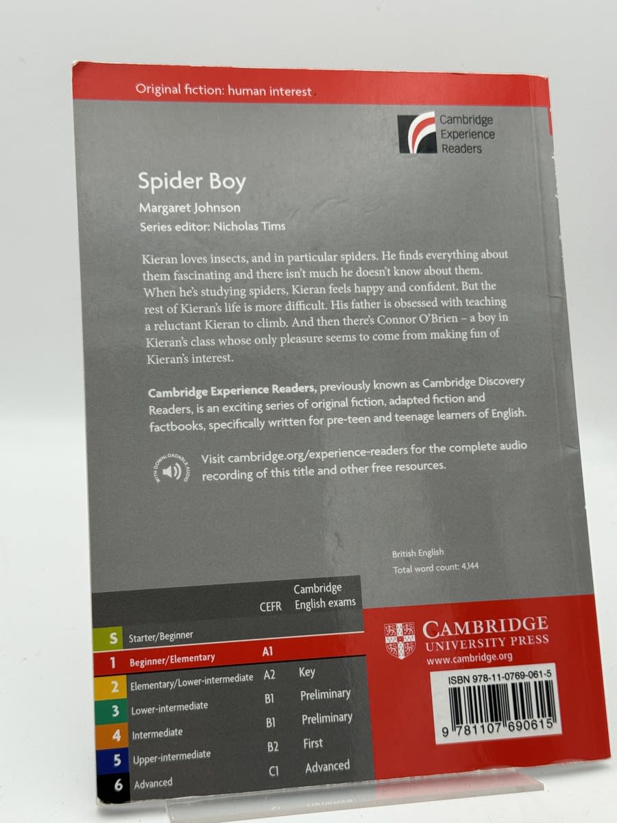 Foto 2 de Spider Boy Level 1 Beginner/Elementary de Margaret Johnson, libro de segunda mano