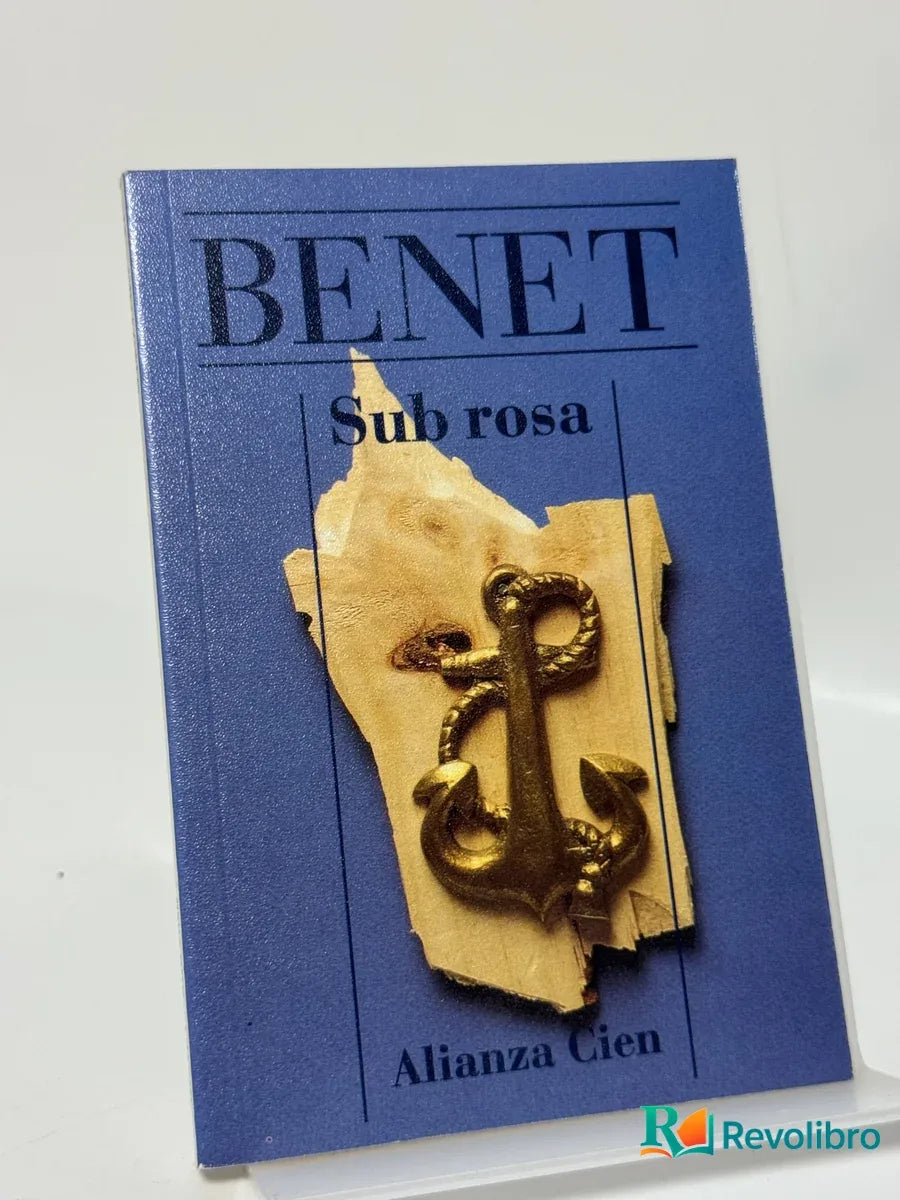 Portada de Sub rosa de Benet, libro de segunda mano