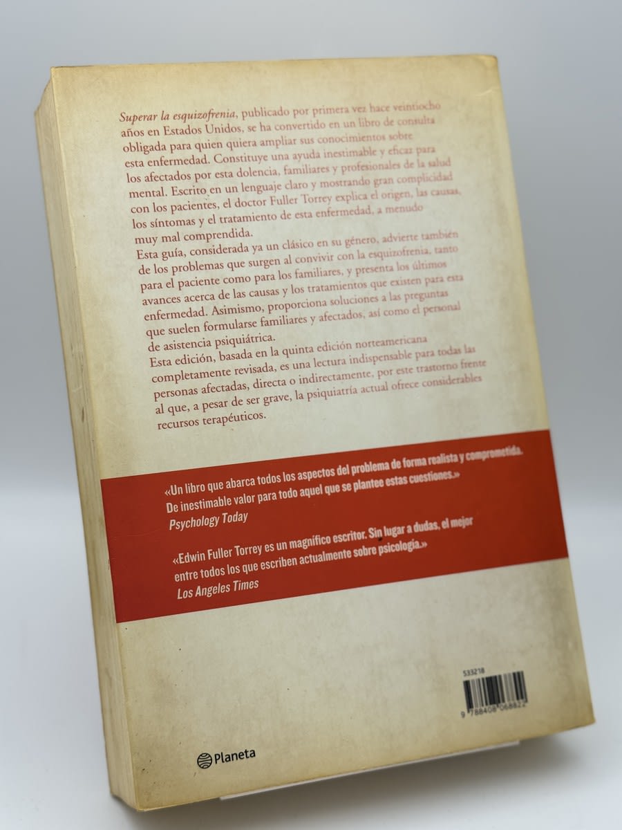 Foto 2 de Superar la esquizofrenia de E. Fuller Torrey, libro de segunda mano