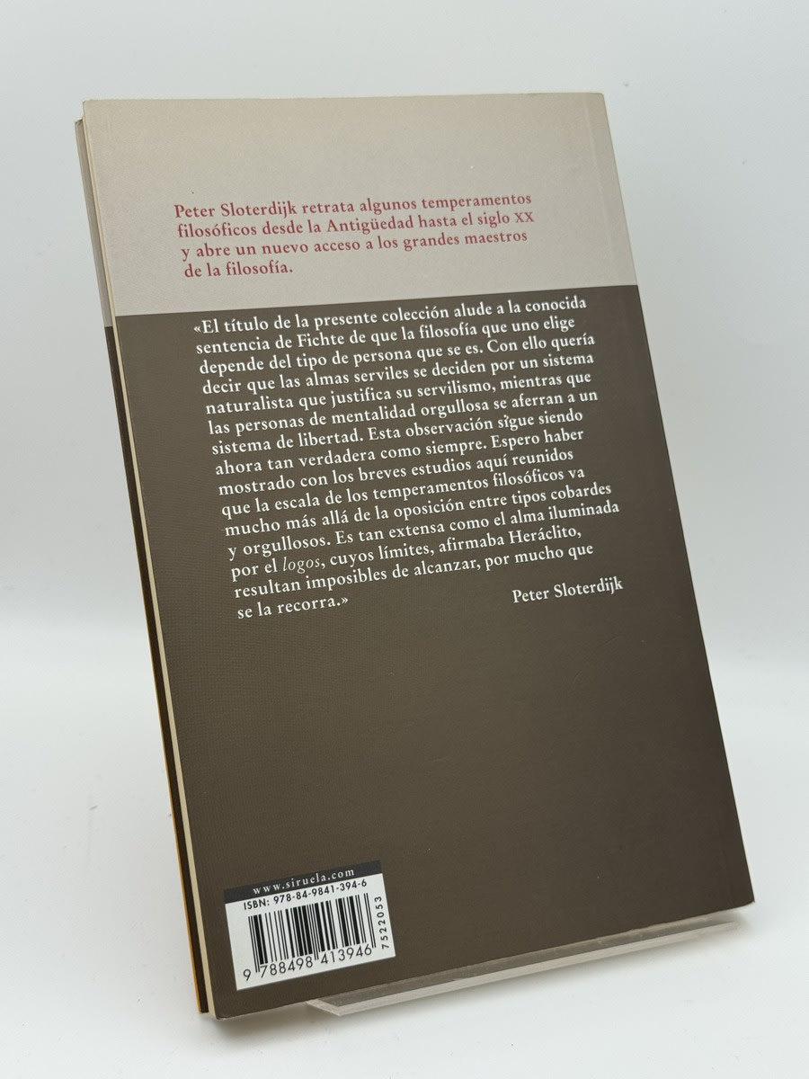Foto 2 de Temperamentos filosóficos de Peter Sloterdijk, libro de segunda mano