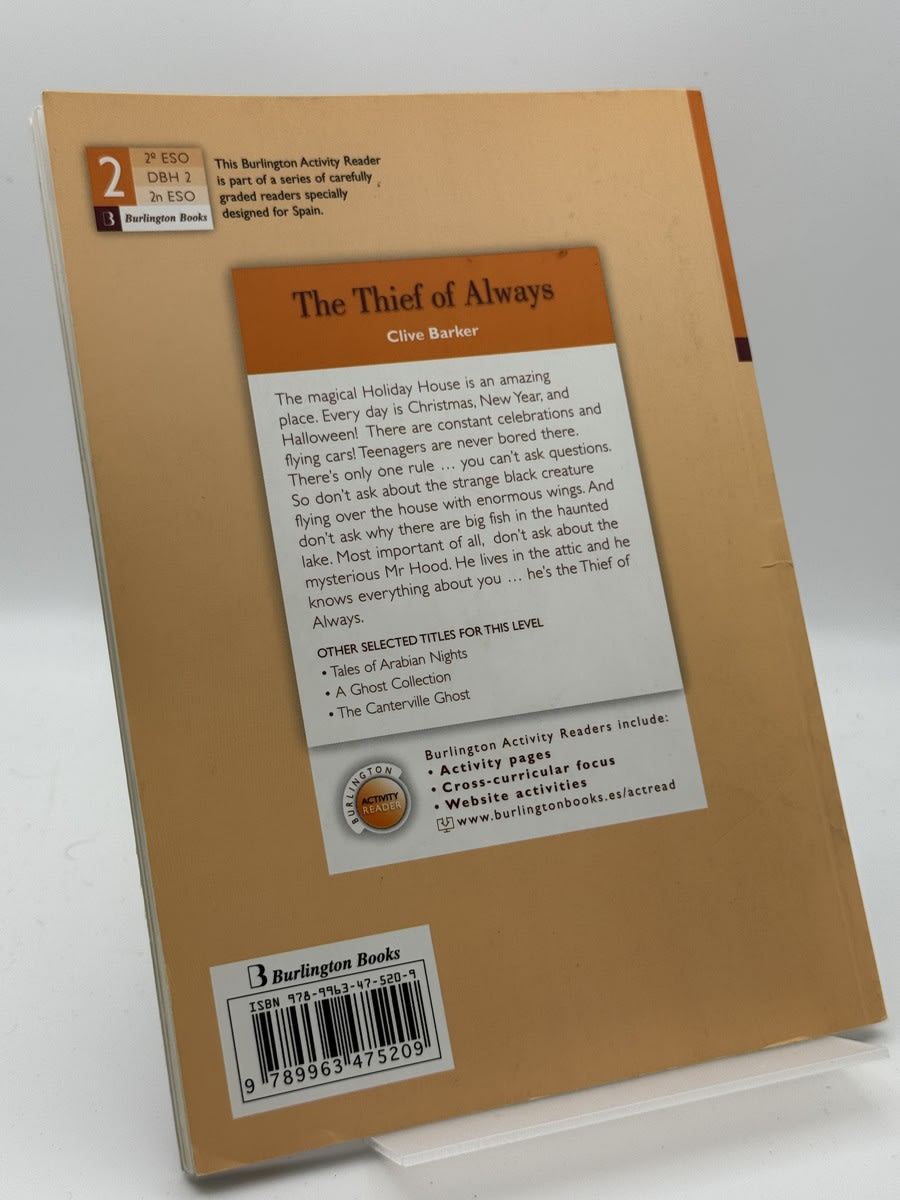 Foto 2 de The Thief of Always - Clive Barker de Clive Barker, libro de segunda mano