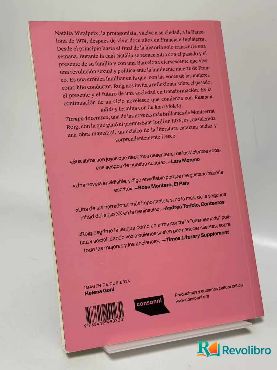 Foto 3 de Tiempo de cerezas de Montserrat Roig, libro de segunda mano