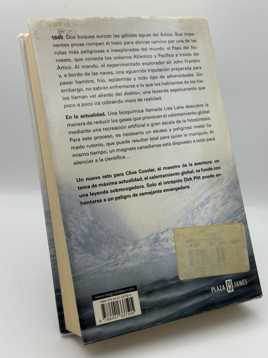 Foto 2 de Tormenta en el Ártico - Clive Cussler de Clive Cussler, libro de segunda mano