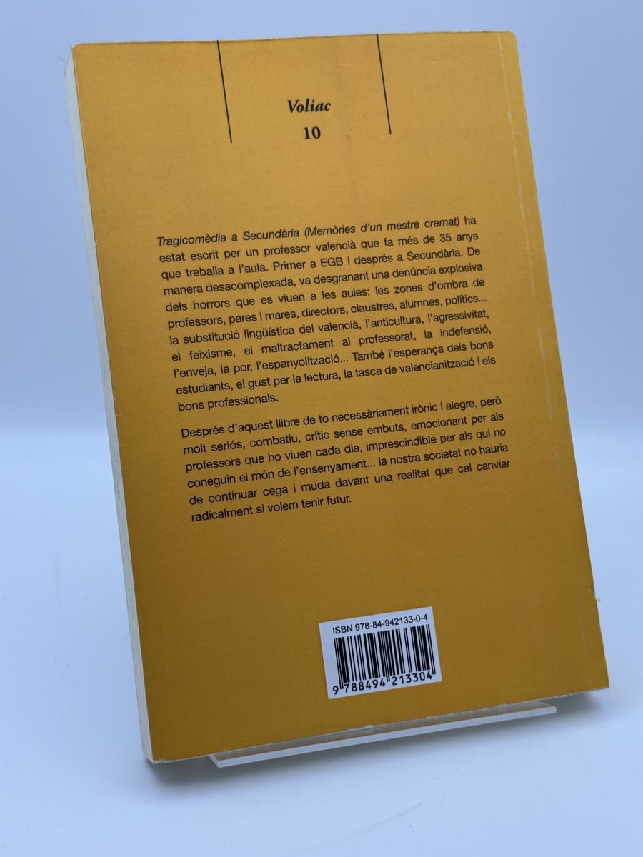 Foto 2 de Tragicomèdia a secundària de Mateu Lluís Vives, libro de segunda mano