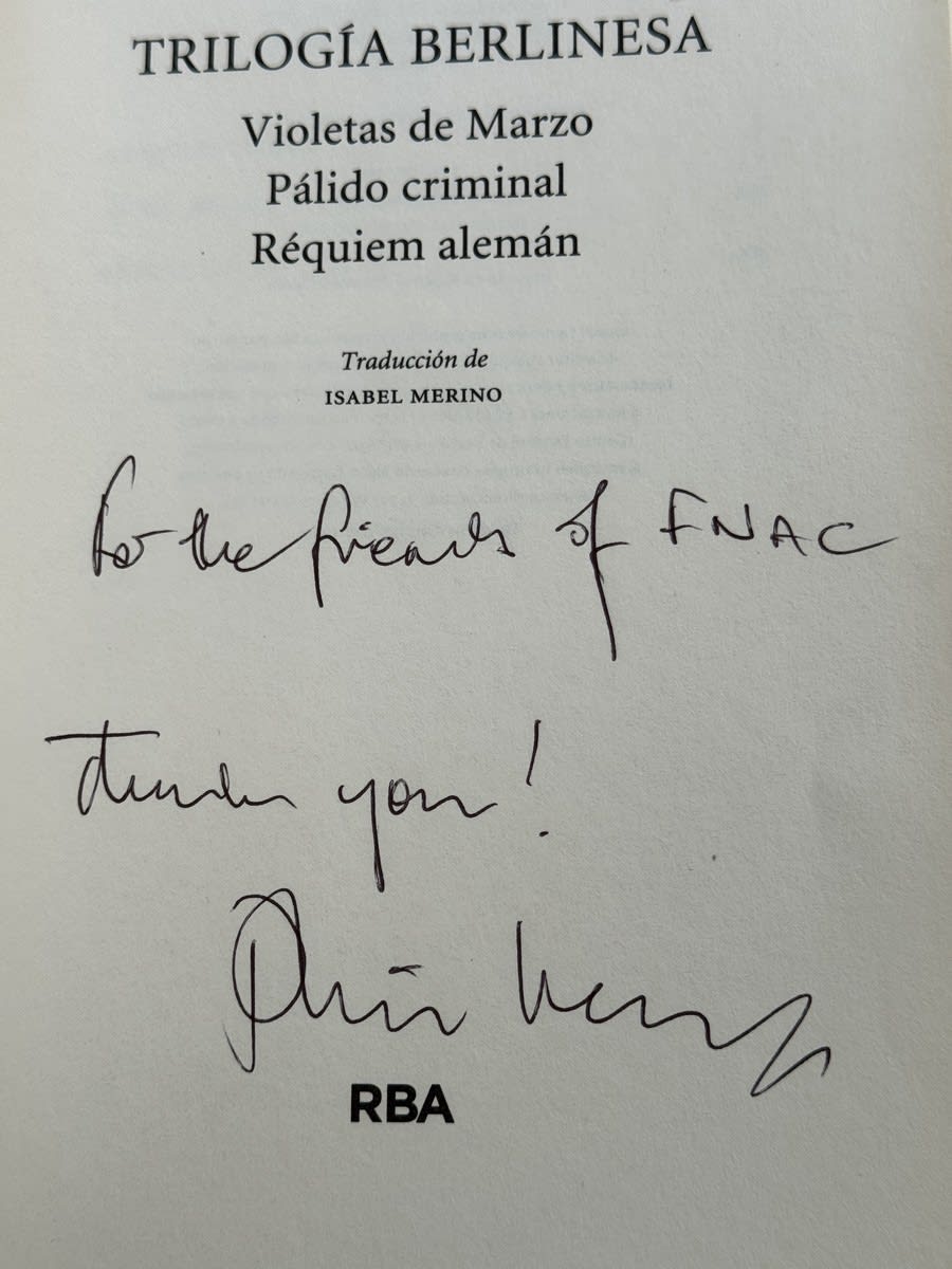 Foto 3 de Trilogía berlinesa de Philip Kerr, libro de segunda mano