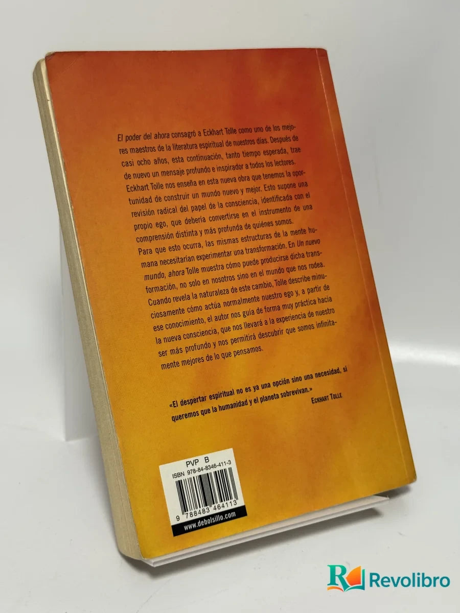 Foto 2 de Un Nuevo Mundo, Ahora de Eckhart Tolle, libro de segunda mano