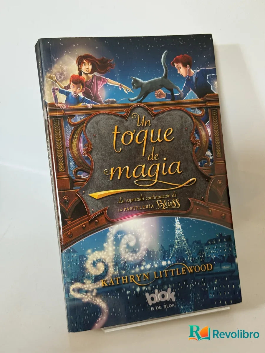 Portada de Un toque de magia de Kathryn Littlewood, libro de segunda mano