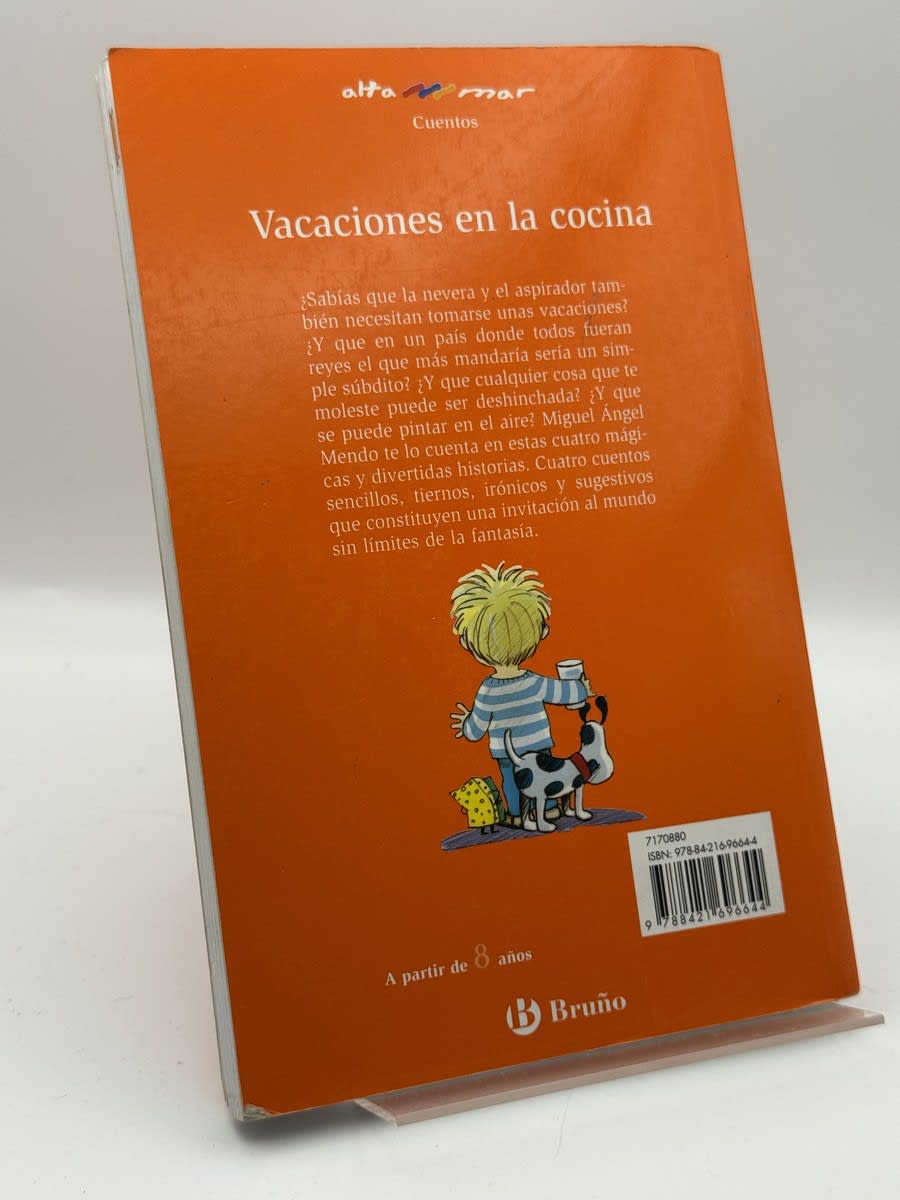 Foto 2 de Vacaciones En La Cocina - Miguel Angel Mendo de Miguel Angel Mendo, libro de segunda mano