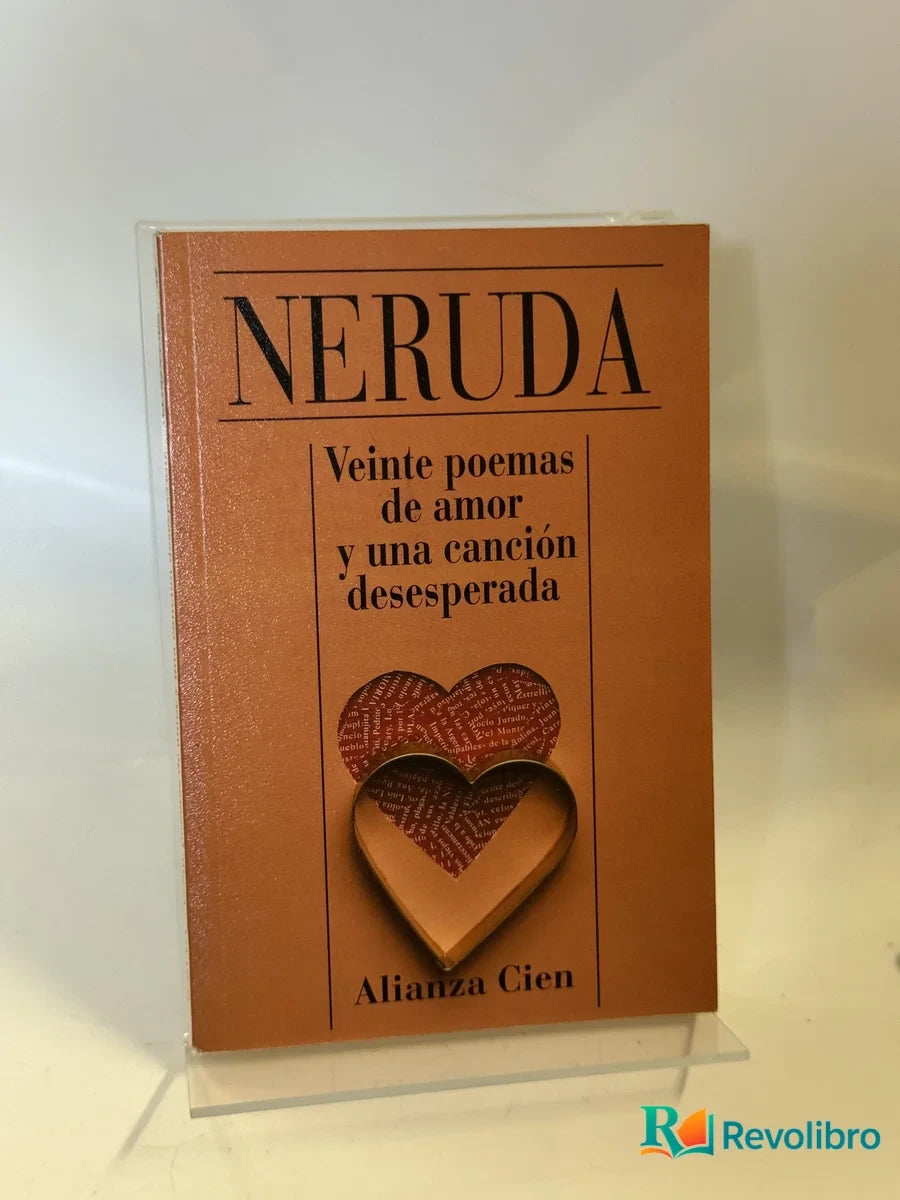 Portada de Veinte poemas de amor y una canción desesperada de Neruda, libro de segunda mano
