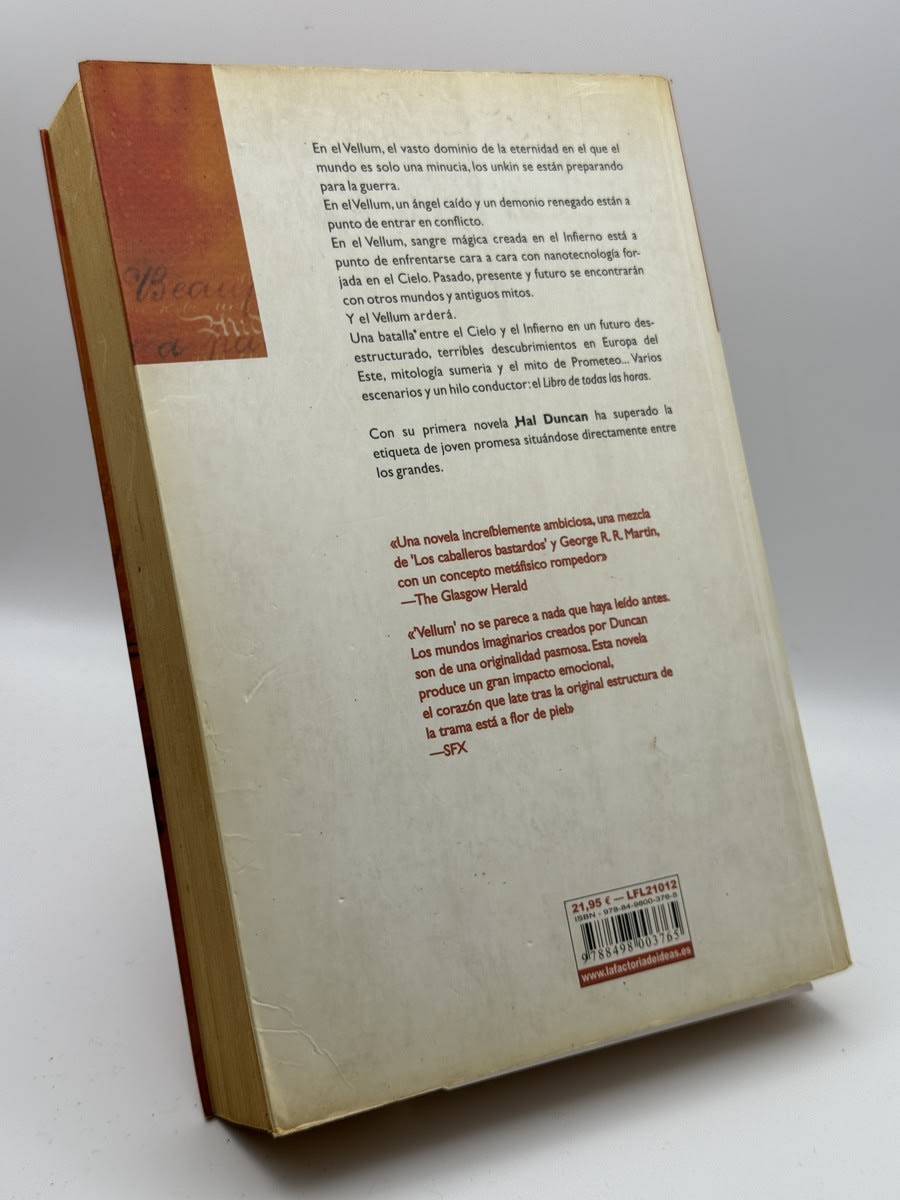 Foto 2 de Vellum - Hal Duncan de Hal Duncan, libro de segunda mano