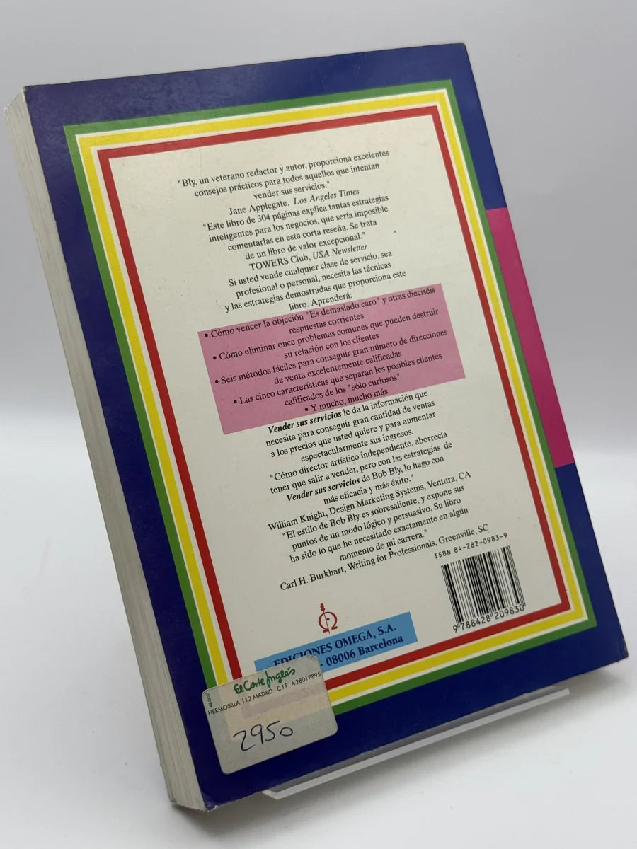 Foto 2 de Vender sus servicios de Robert W. Bly, libro de segunda mano