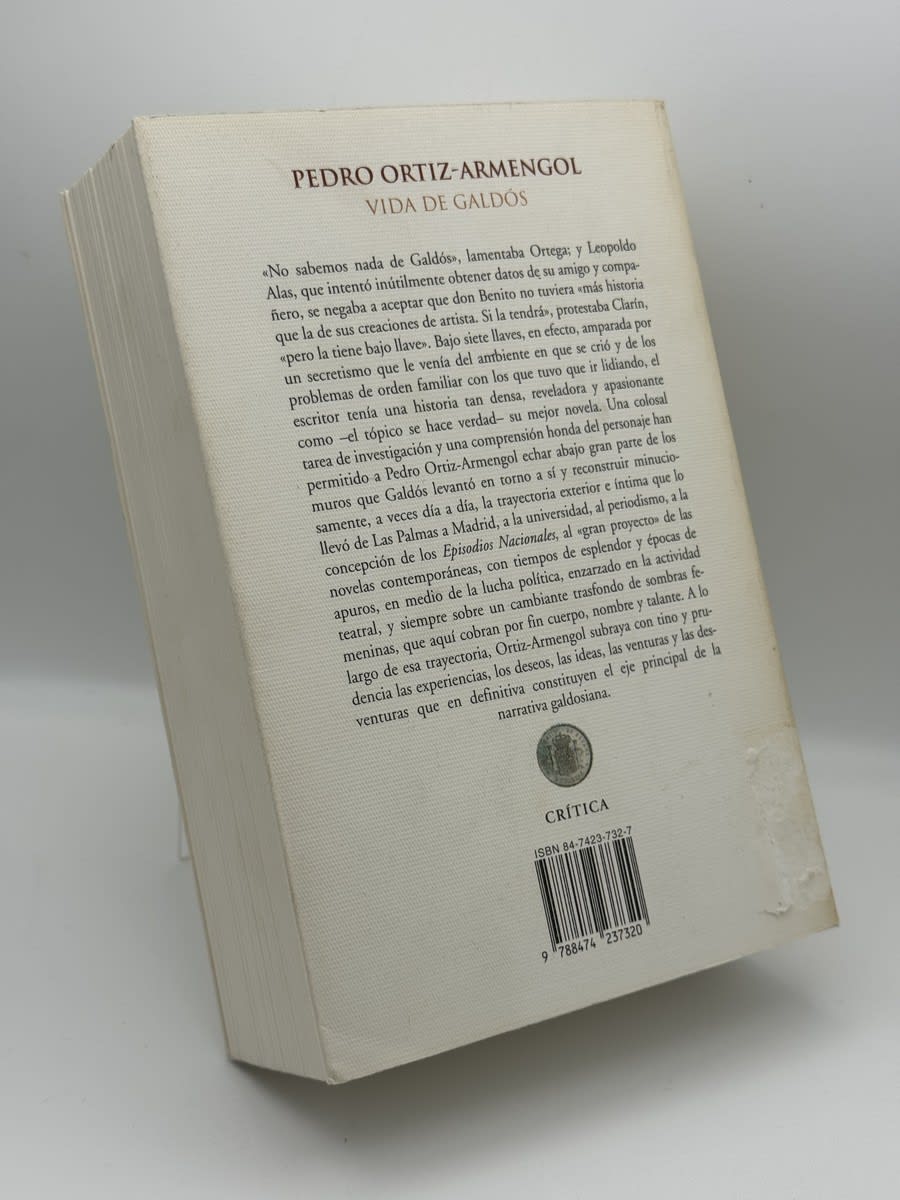 Foto 2 de Vida de Galdós - Pedro Ortiz Armengol de Pedro Ortiz Armengol, libro de segunda mano