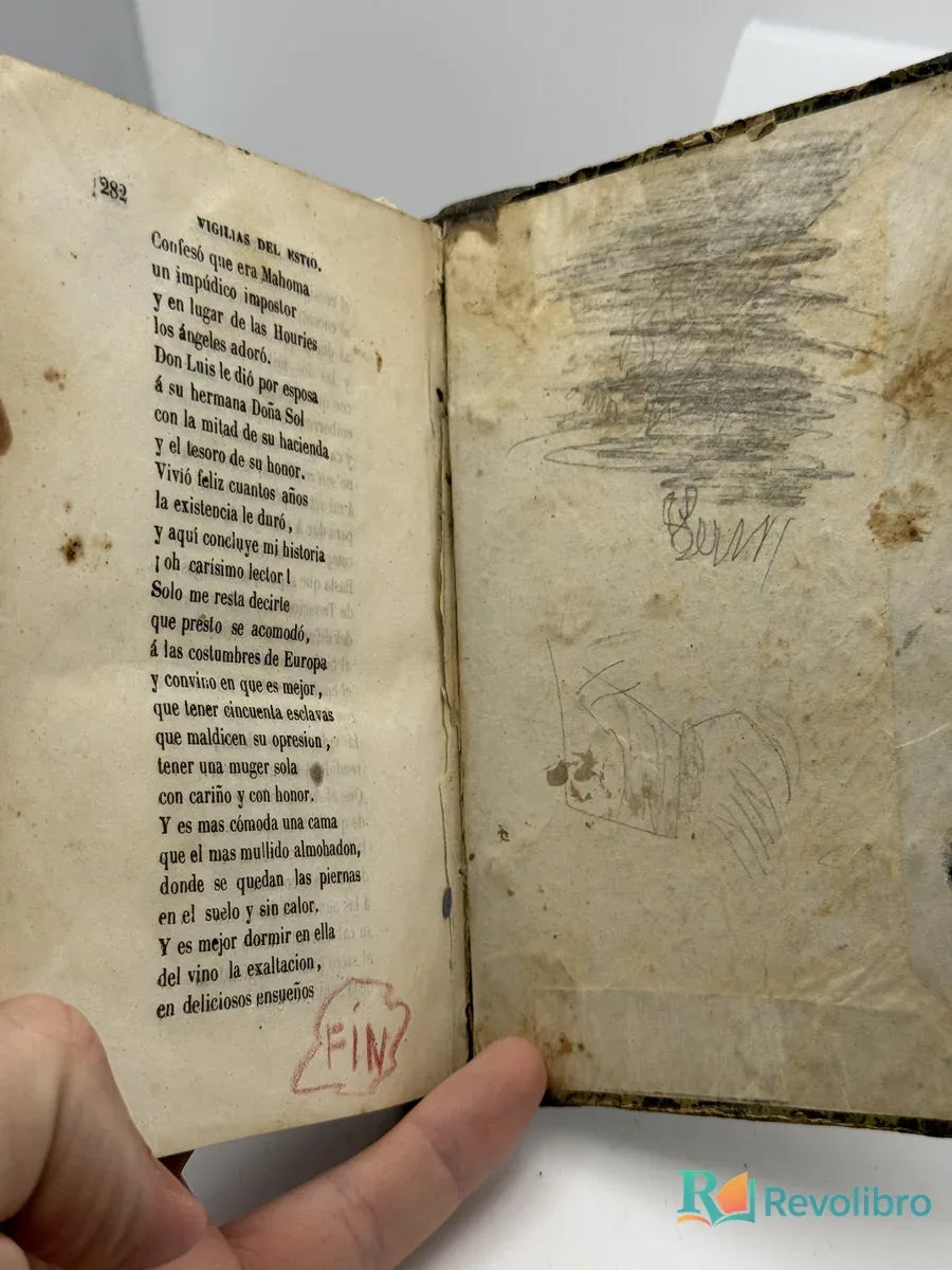 Foto 4 de Vigilias del estio de José Zorrilla, libro de segunda mano