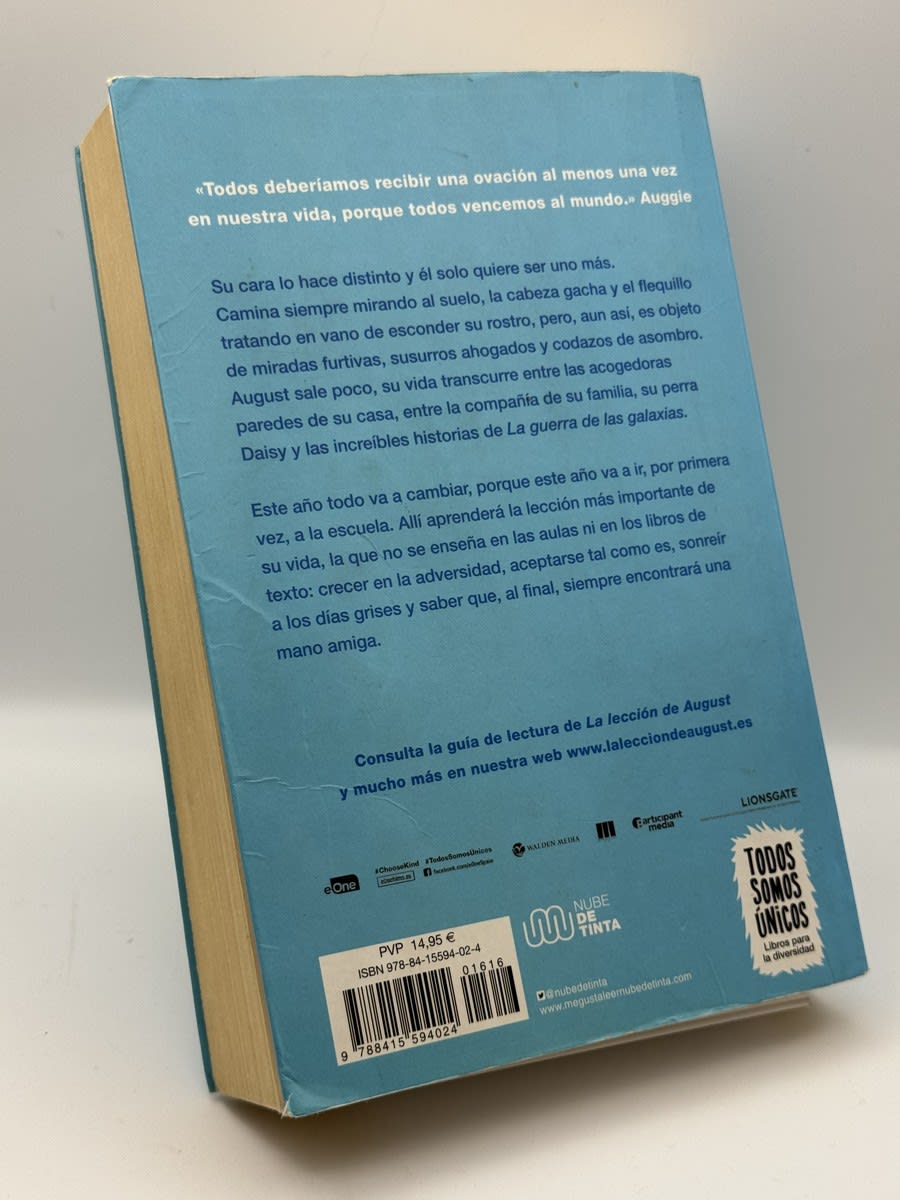 Foto 2 de Wonder: La lección de August - R. J. Palacio de R. J. Palacio, libro de segunda mano