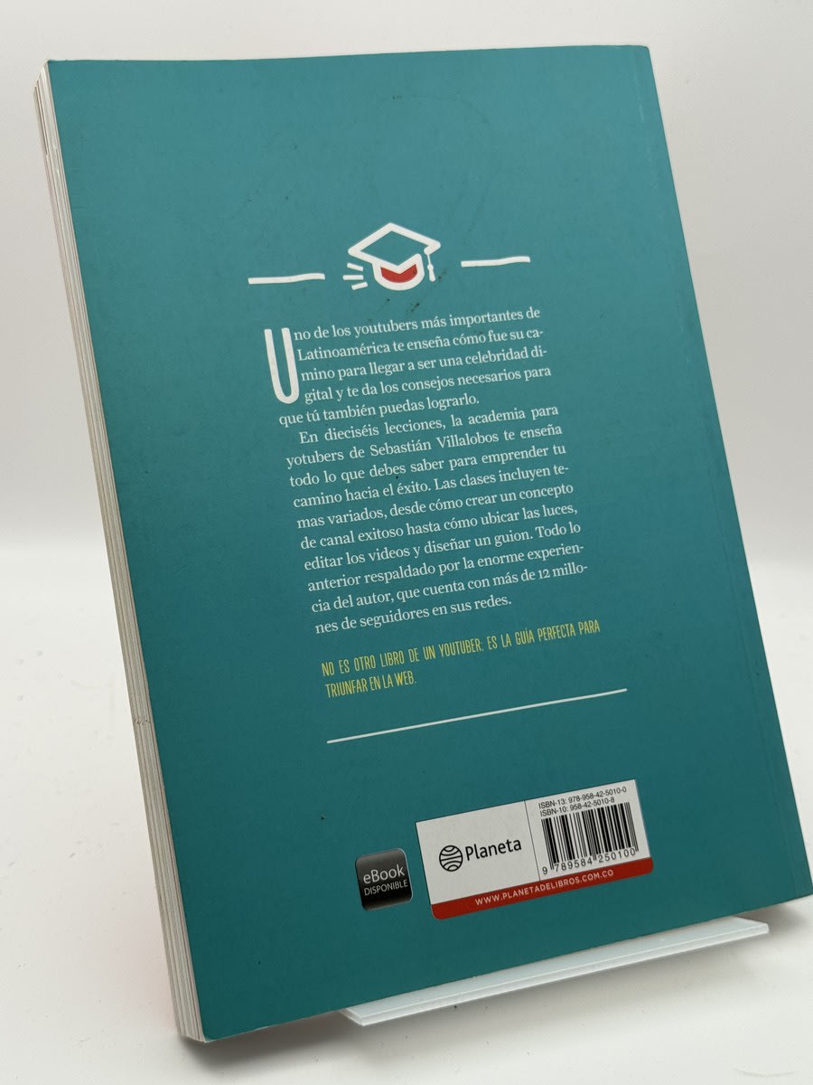 Foto 2 de Youtuber school - Sebastián Villalobos de Sebastián Villalobos, libro de segunda mano