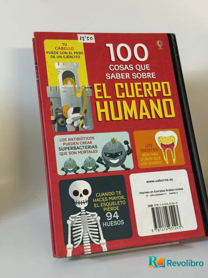 Foto 2 de 100 cosas que saber sobre el cuerpo humano de no disponible, libro de segunda mano