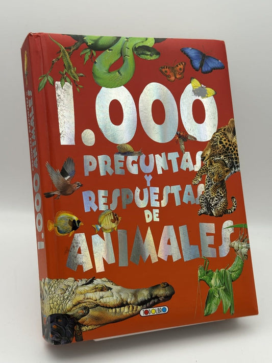 1000 preguntas y respuestas de los animales - Portada