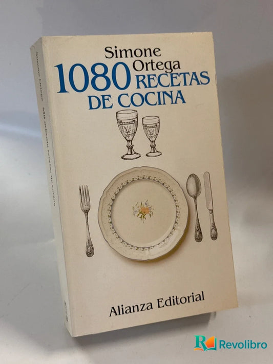 Portada de 1080 recetas de cocina de Simone Ortega, libro de segunda mano