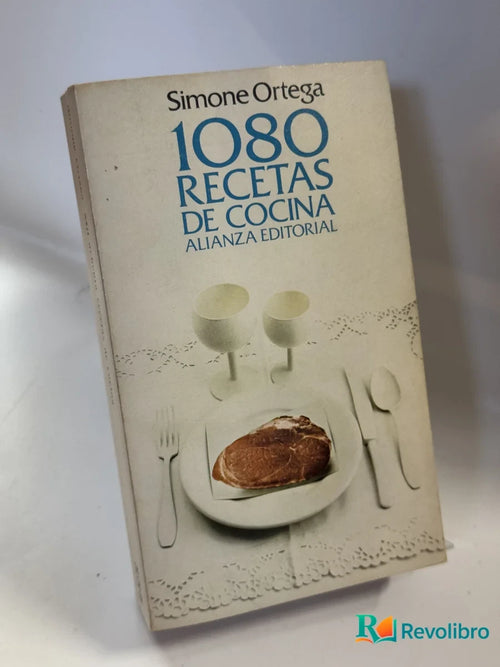Portada de 1080 recetas de cocina de Simone Ortega, libro de segunda mano