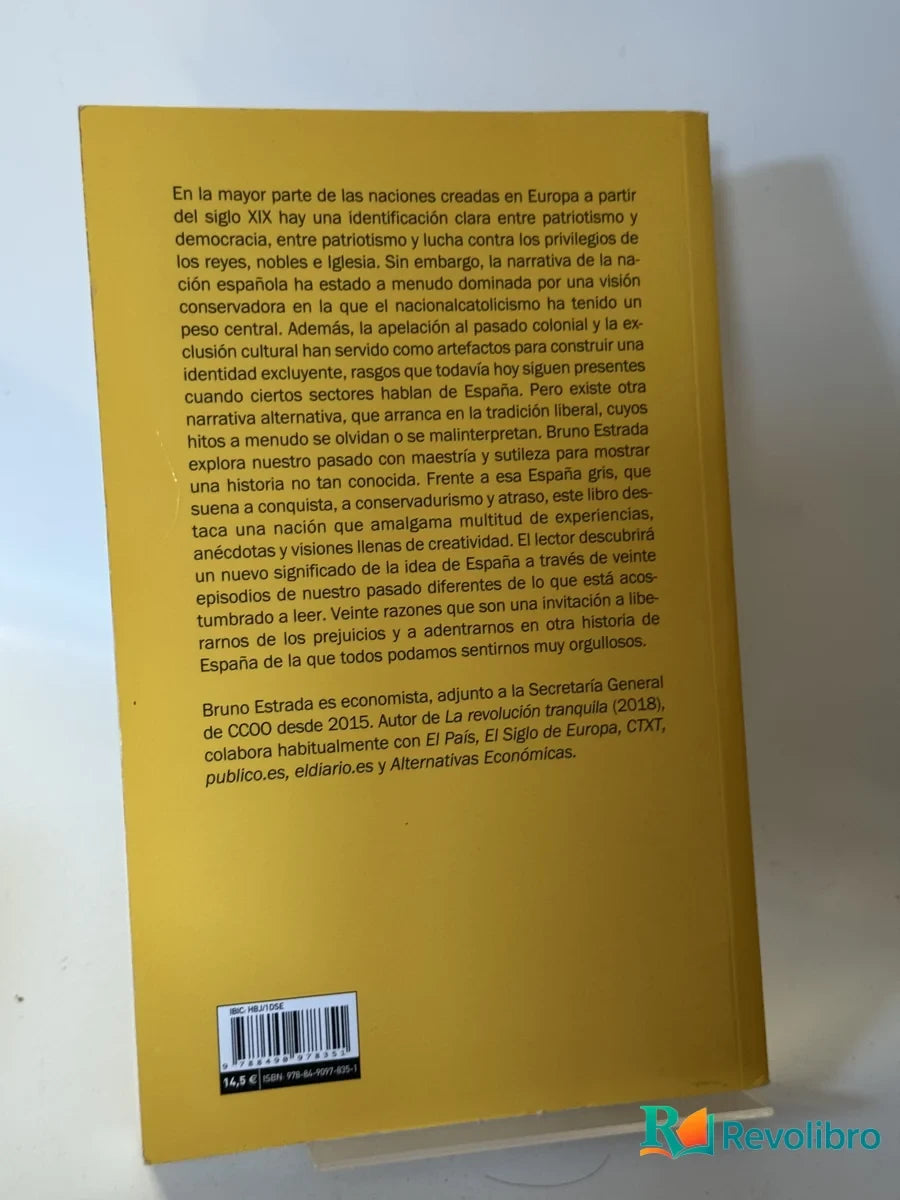 Foto 2 de 20 razones para que no te roben la historia de España de Bruno Estrada López, libro de segunda mano