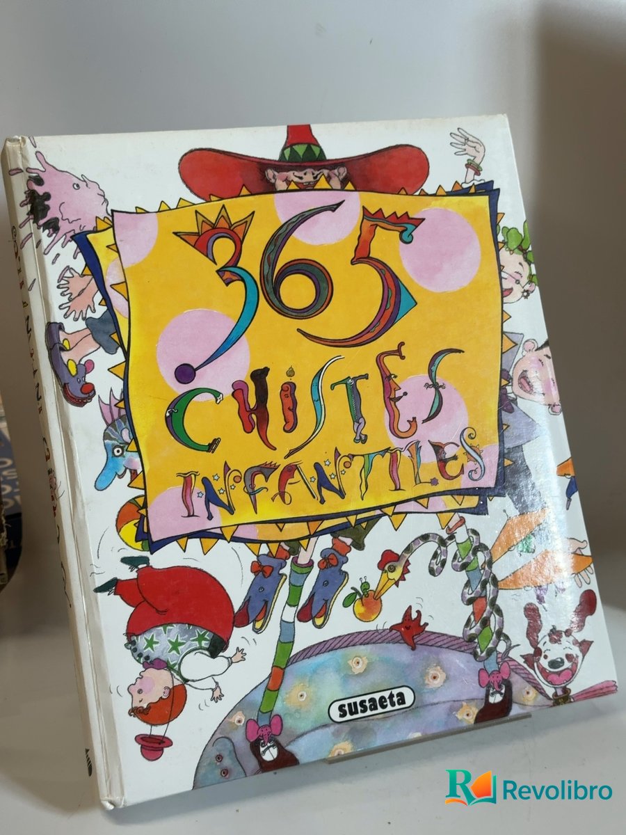 Portada de 365 chistes infantiles de Autoría no indicada, libro de segunda mano