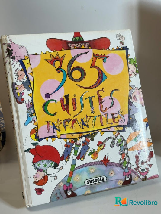 Portada de 365 chistes infantiles de Autoría no indicada, libro de segunda mano