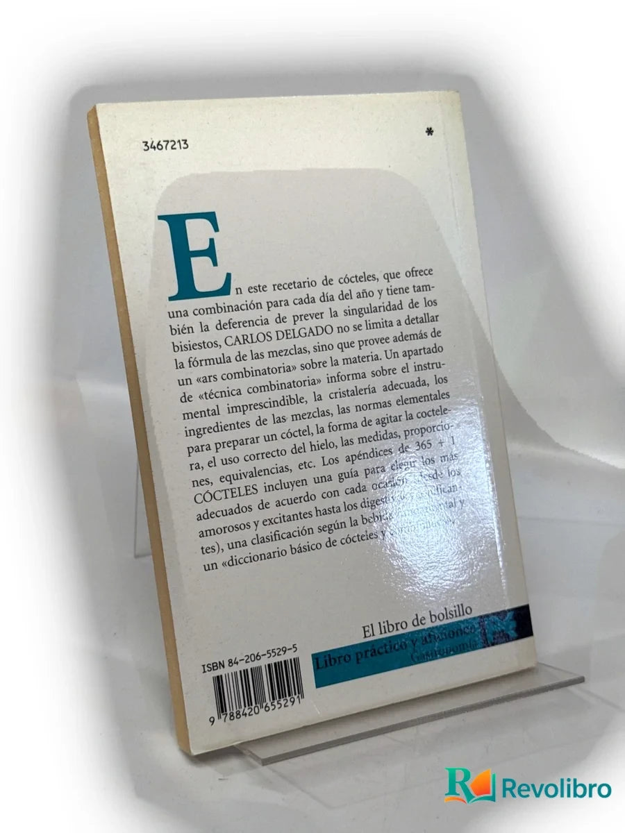 Foto 2 de 365+1 cócteles de Carlos Delgado, libro de segunda mano