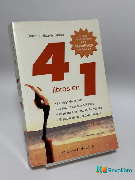 Portada de 4 libros en 1 de Florence Scovel Shinn, libro de segunda mano