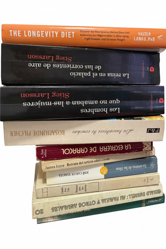 Lote 10 libros