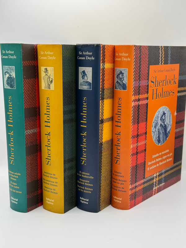 Lote libros Sherlock Holmes