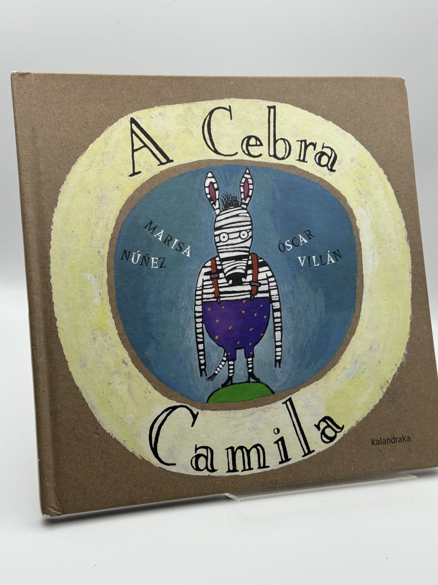 A cebra Camila - Portada