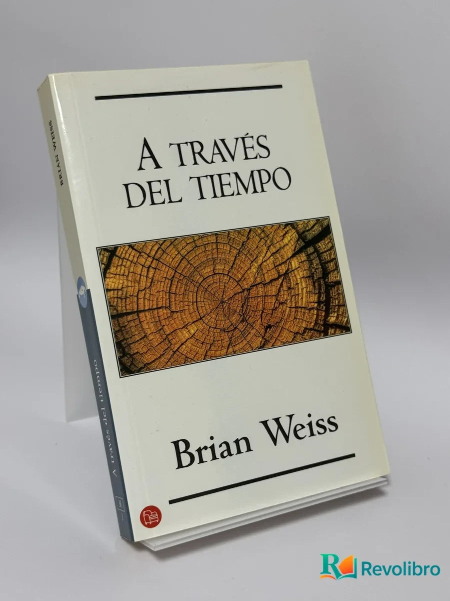 Portada de A Través del Tiempo de Brian Weiss, libro de segunda mano