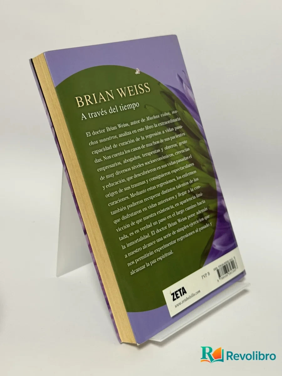 Foto 2 de A través del tiempo de Brian Weiss, libro de segunda mano