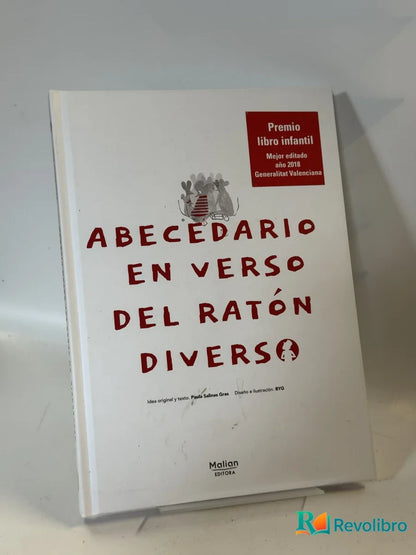 Portada de Abecedario en Verso del Ratón Diverso de Malian Editora, libro de segunda mano