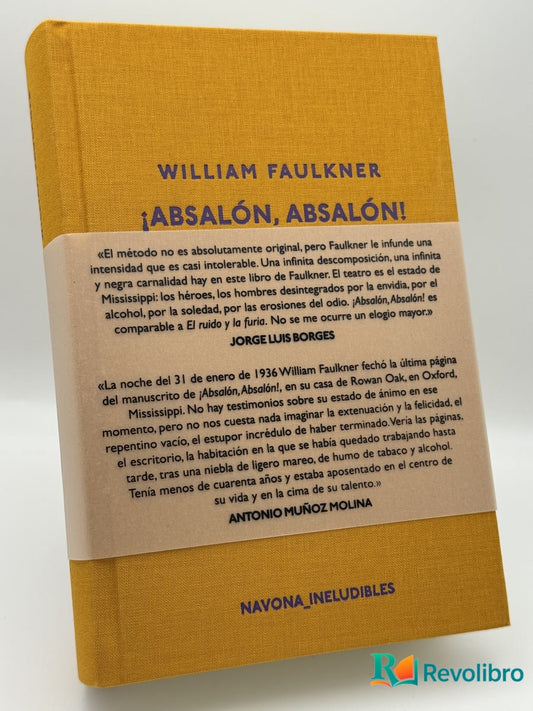 Absalón, Absalón! - William Faulkner - Portada